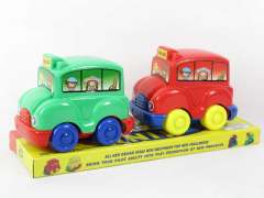 Pull Line Car W/Bell(2in1)