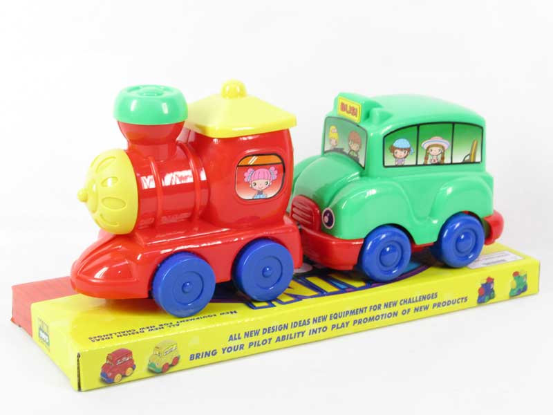 Pull Line Car W/Bell(2in1) toys