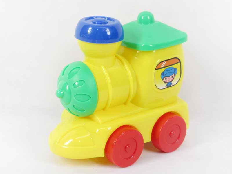 Pull Line Train W/Bell(4C) toys