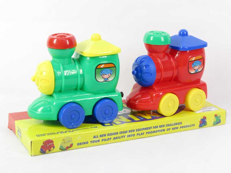 Pull Line Train W/Bell(2in1) toys