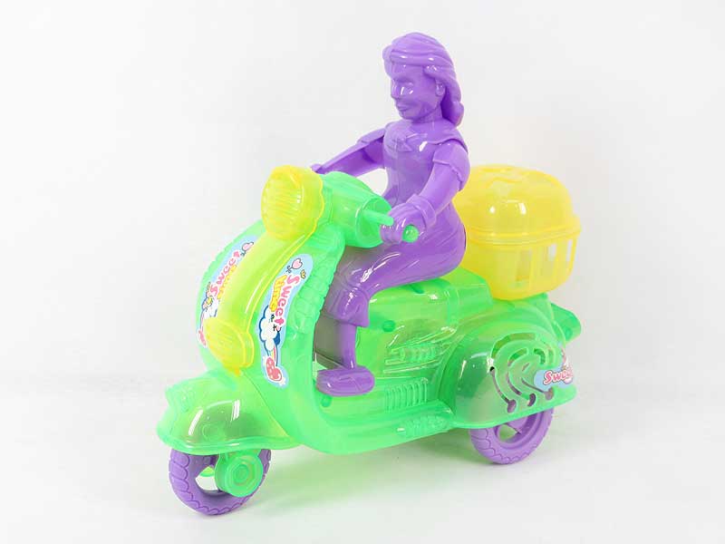 Pull Lline Motorcycle W/L(C) toys