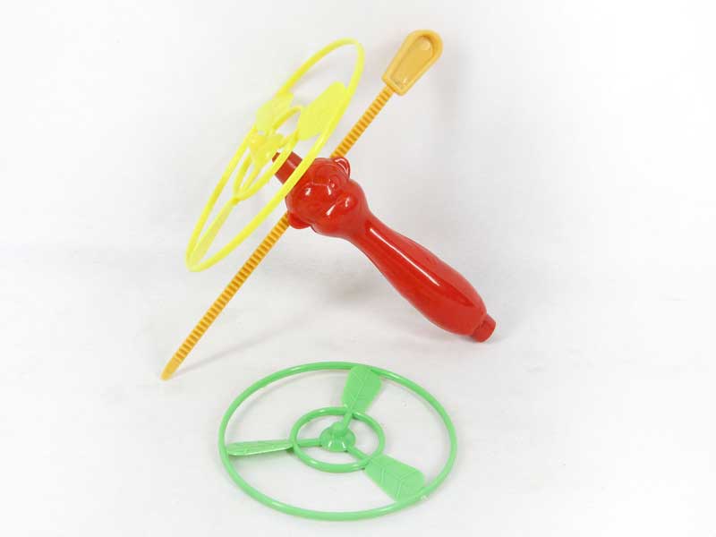 Pull Line Flying Saucer(4C) toys