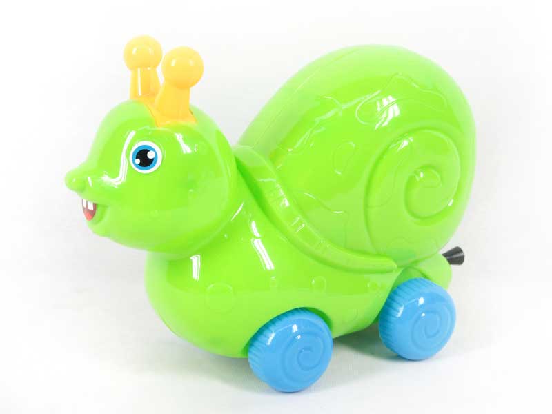 Pull line Snail W/Bell(3C) toys
