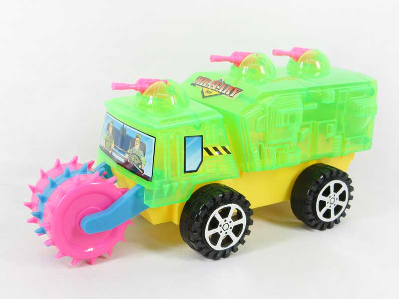 Pull Line Battle Car W/L(2C) toys
