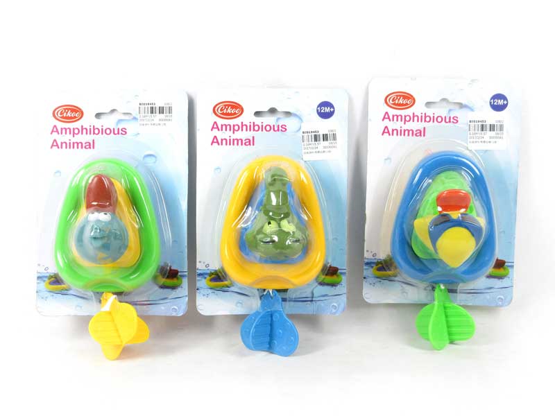 Pull Line Amphibious Animal(3C) toys