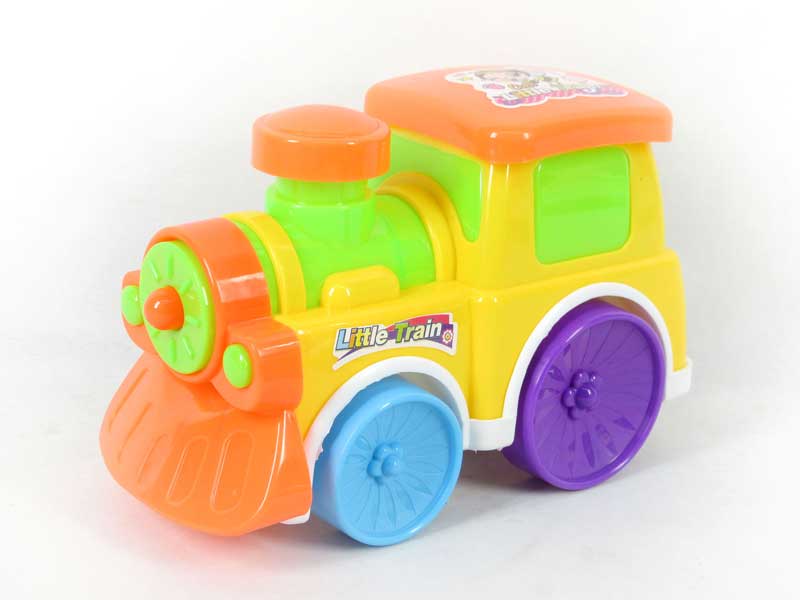 Pull Line Train W/Bell toys