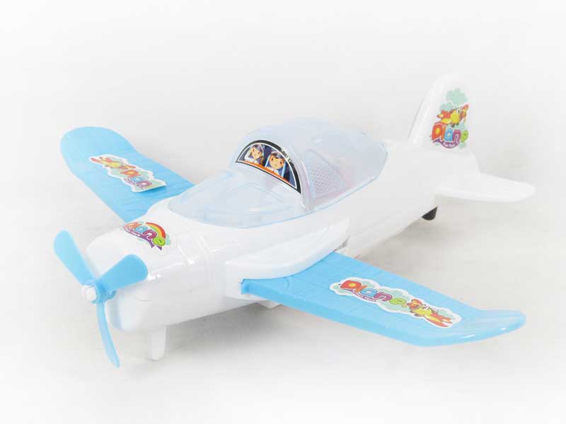 Pull Line Plane W/L(4C) toys