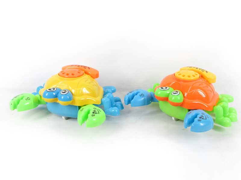 Line Pull Crab W/Bell(2C) toys