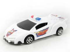Pull Line Police Car W/Hell(4C)