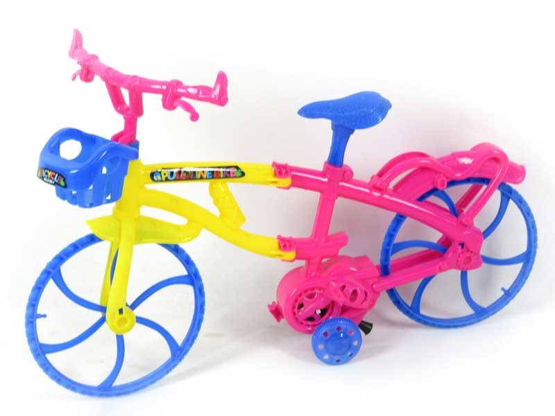 Pull Line Bike W/L toys