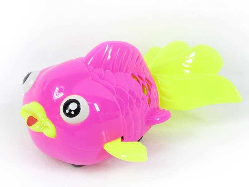 Pull Line Fish W/Bell toys