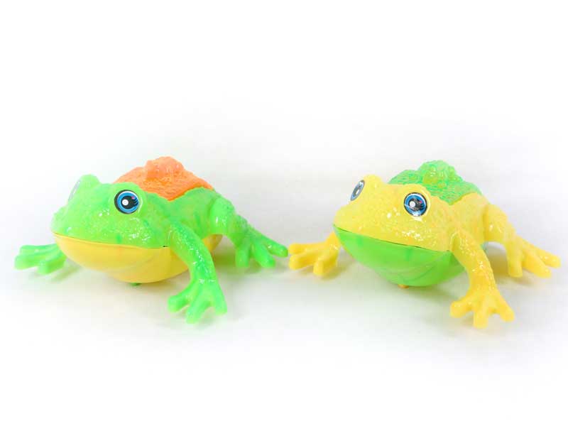 Pull Line Frog W/L(2C) toys