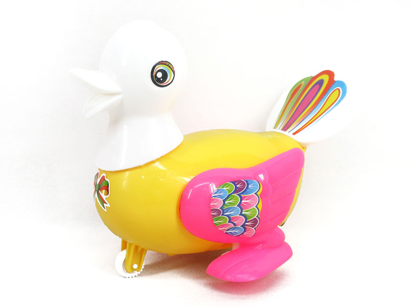 Pull Line Duck W/L(2C) toys