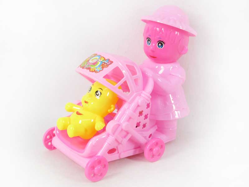Pull Line Go-cart W/L(3C) toys
