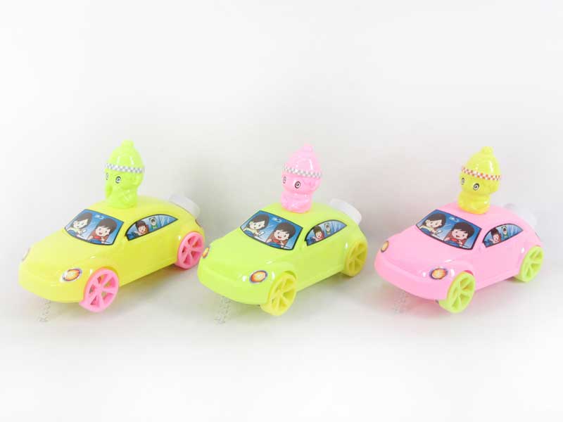 Pull Line Car W/L_Bell(3C) toys