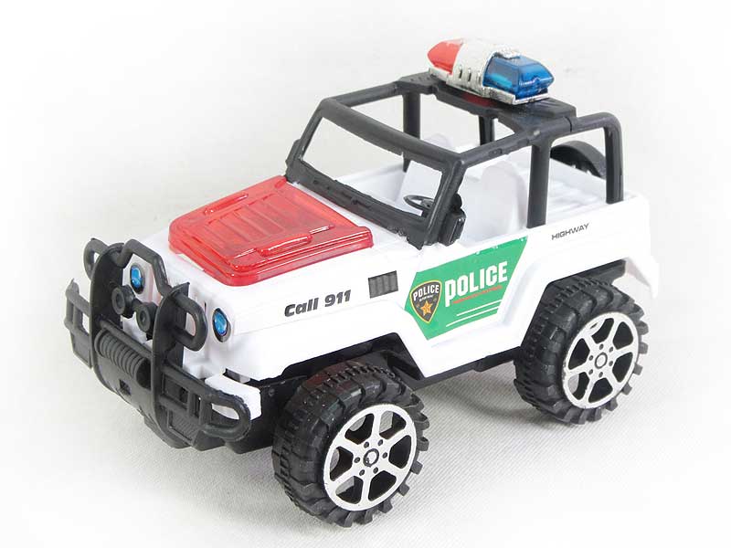 Pull Line Police Car W/L toys