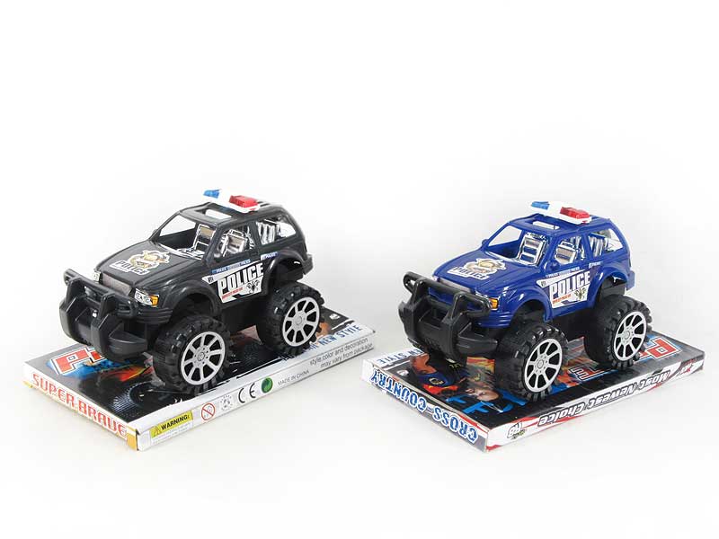 Pull Line Cross-country Police Car(2C) toys