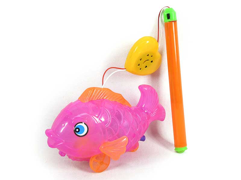 Pull Line Fish W/Bell_M(2C) toys
