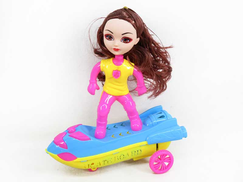 Pull Line Skateboard(3C) toys