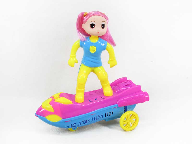 Pull Line Skateboard(3C) toys