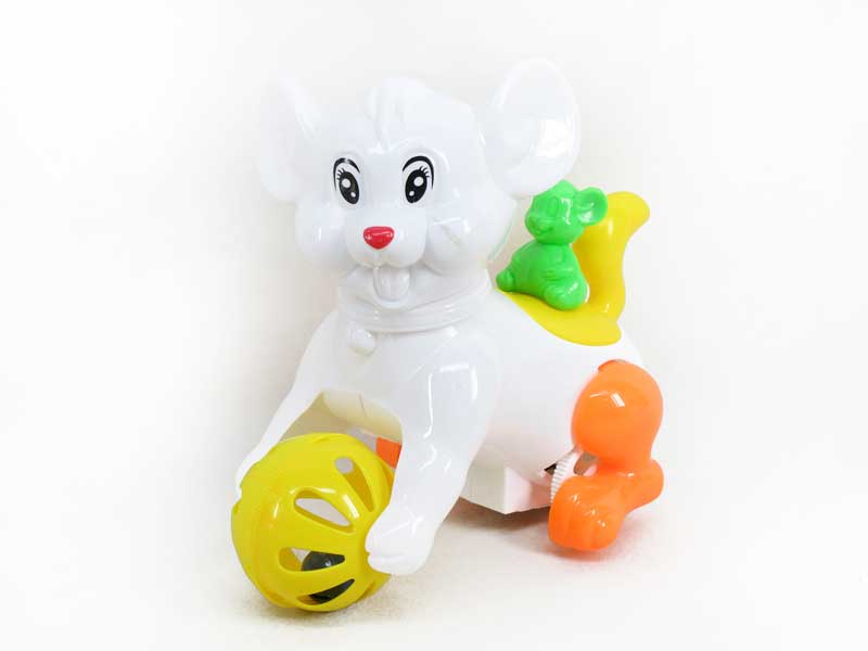 Pull Line Rat W/Bell(3C) toys