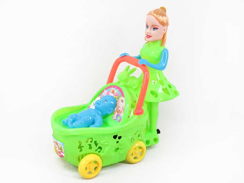 Pull Line Go-Cart W/L toys