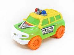 Pull Line Police Car W/Bell(3C) toys