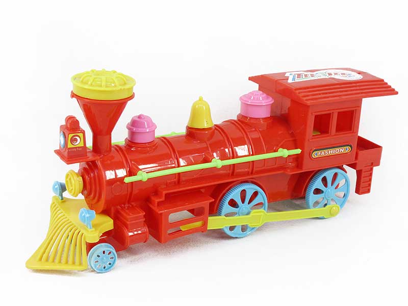 Pull Line Train W/Bell toys