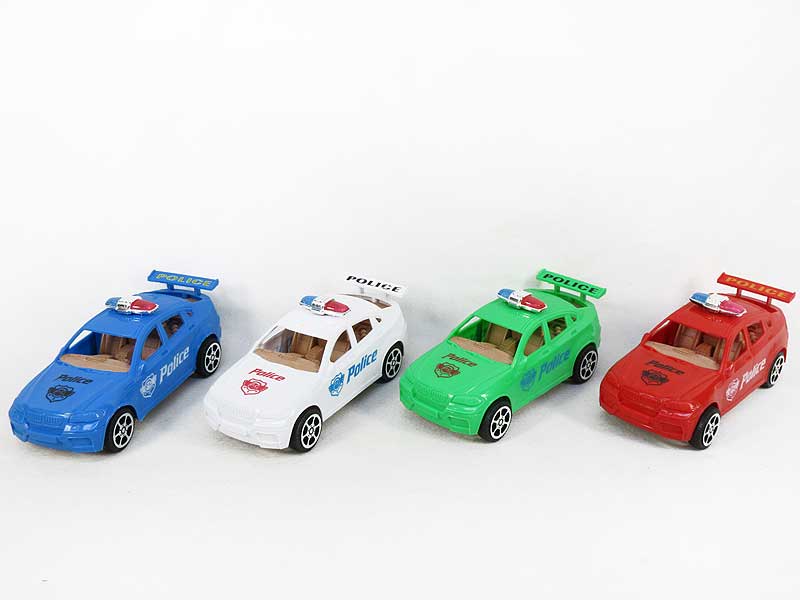 Pull Line Police Car(4C) toys