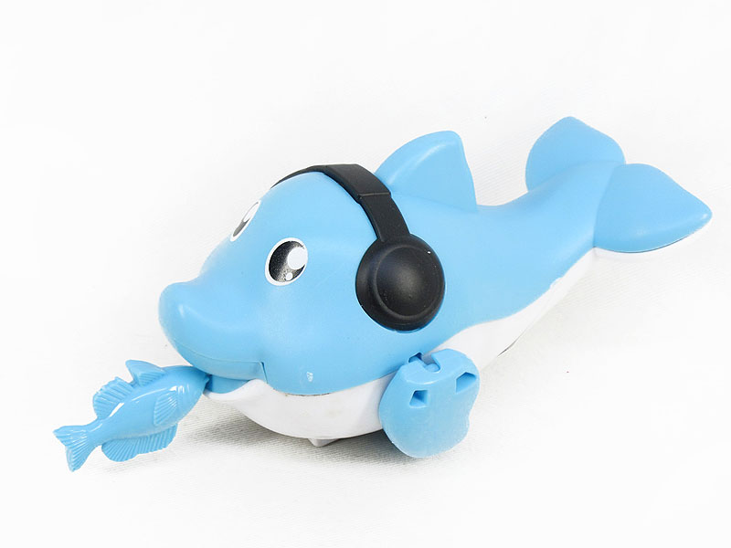 Pull Line Swimming Dolphin toys