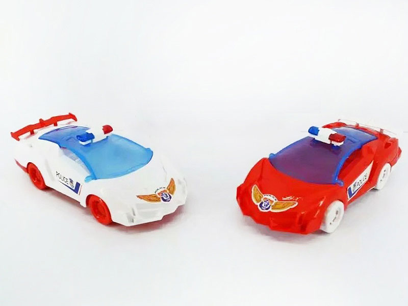 Pull Line Police Car W/L(2C) toys