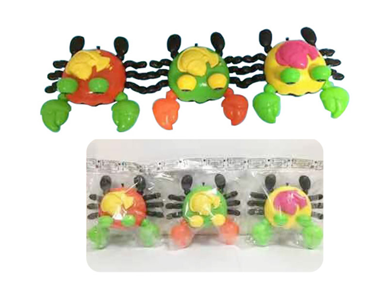 Pull Line Crab W/L(3C) toys