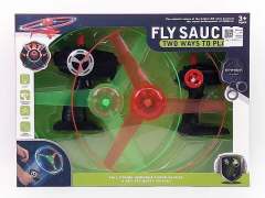 Pull Line Flying Saucer W/L toys