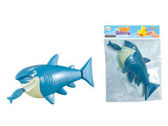 拉线游水鲨鱼