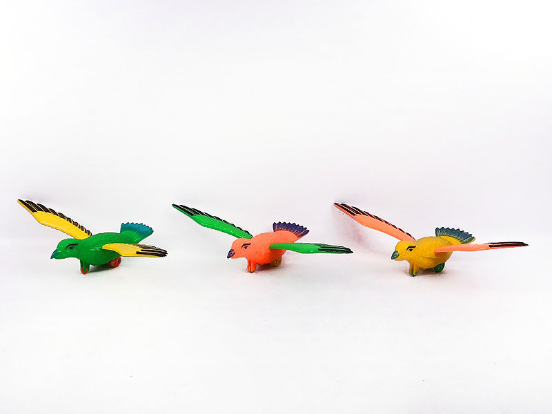 Pull Back Bird W/L(3C) toys