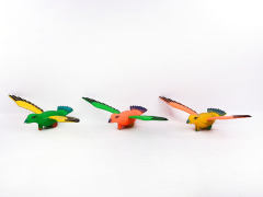 Pull Back Bird W/L(3C) toys