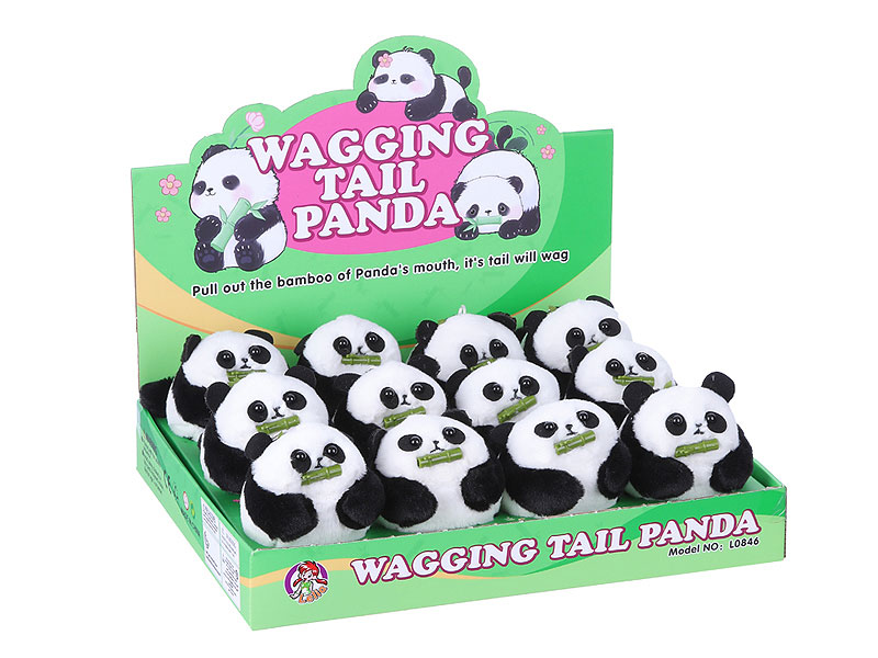 Pull Line Wag your Tail Panda(12in1) toys