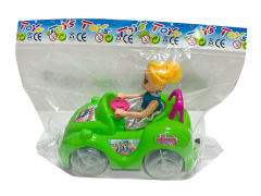 Pull Line Car W/L_M toys