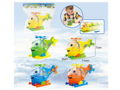 Pull Line Airplane W/L(4C) toys