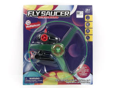 Pull Line Flying Saucer W/L toys