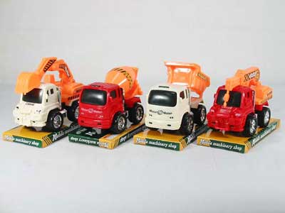 friction truck(4 style asst'd) toys