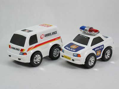 friction police car&Ambulance toys
