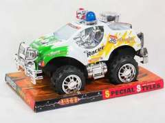 friction police car toys