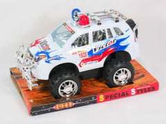 friction police car toys