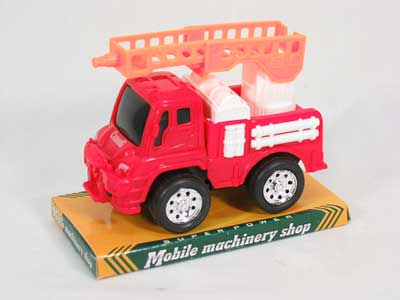 friction fire truck(2style asst'd) toys