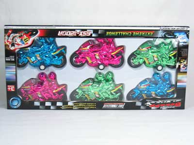 friction motorcycle(6 in 1) toys
