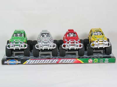 friction cross-country car(4 in 1) toys