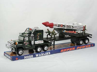 friction military trailer toys