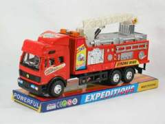 friction fire-rescue car