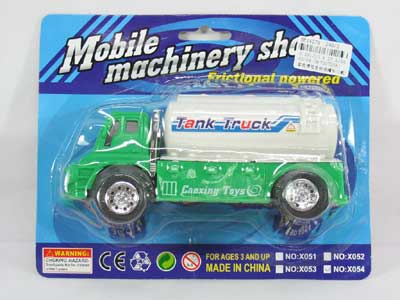 Friction power tank truck(2styles) toys